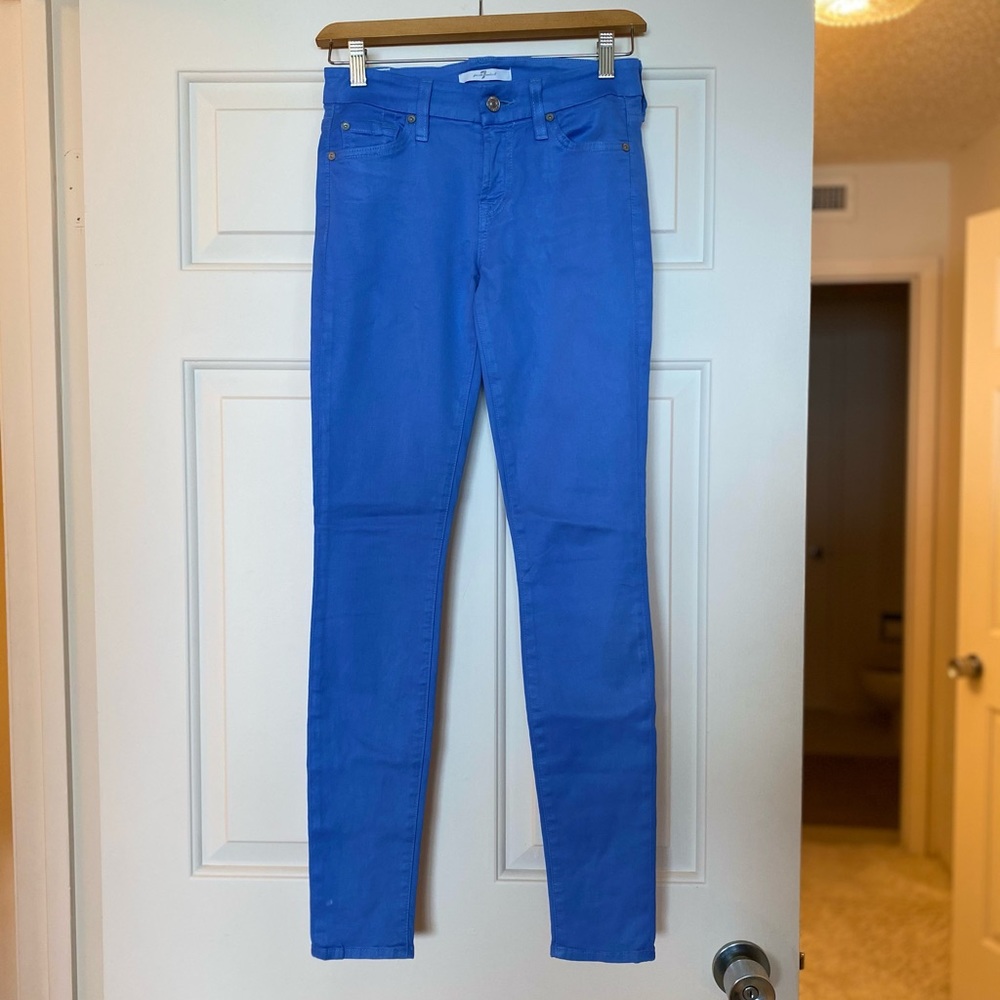 7 for all Mankind Blue colored jeans, size 25